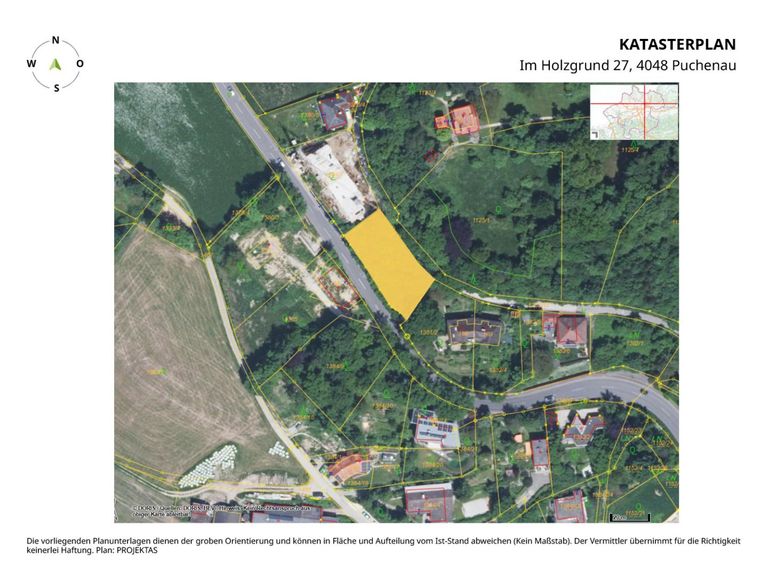 Katasterplan Im Holzgrund 27