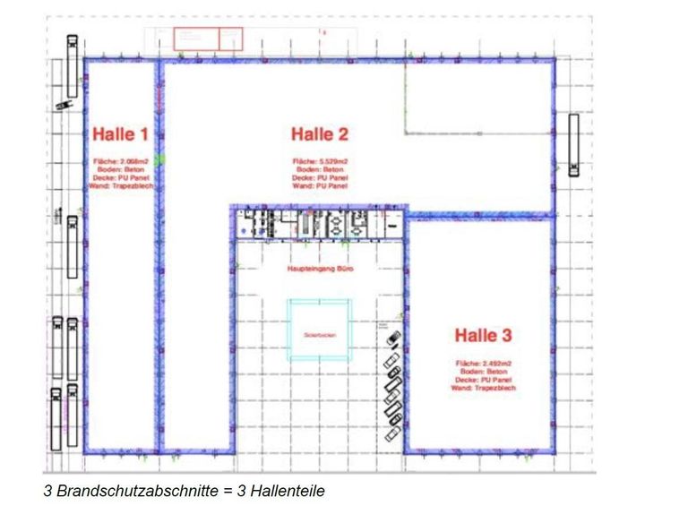 31 Grundriss Halle