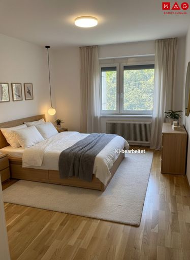 KI generiertes Schlafzimmer