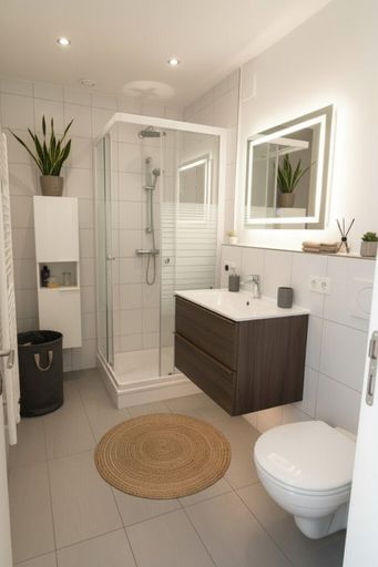 Badezimmer: KI generierte Einrichtung