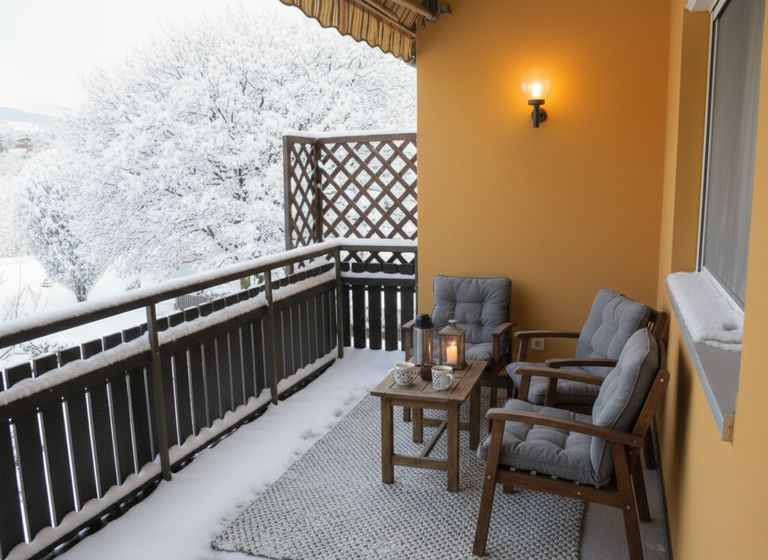 Balkon Visualisierung