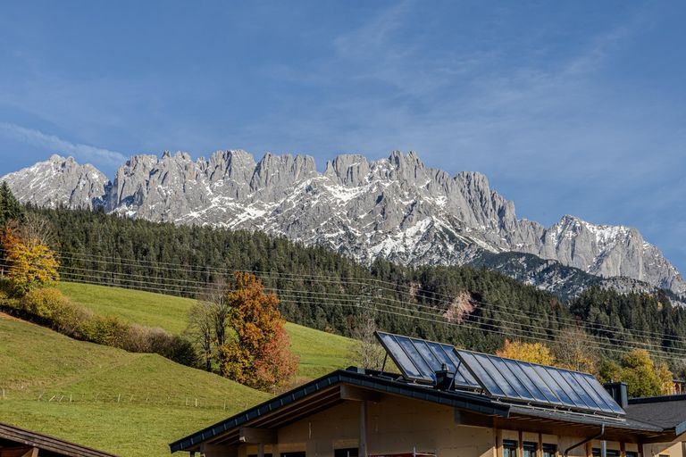 Blick auf den Wilden Kaiser