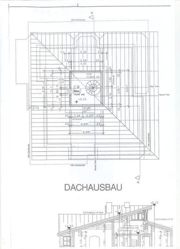 Plan - Dachausbau