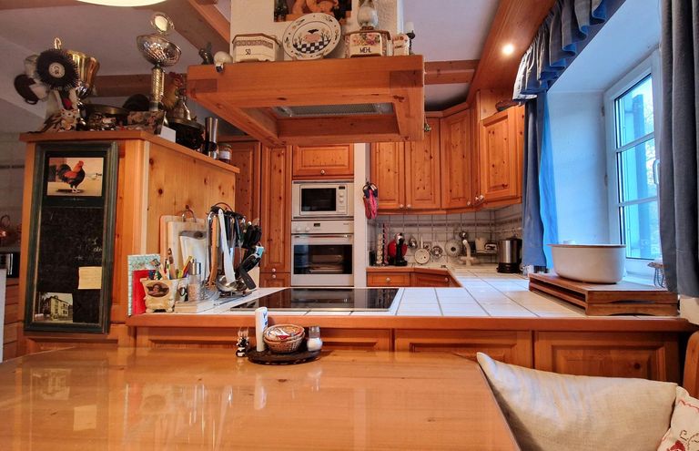 Ansicht Küche aus Essbereich