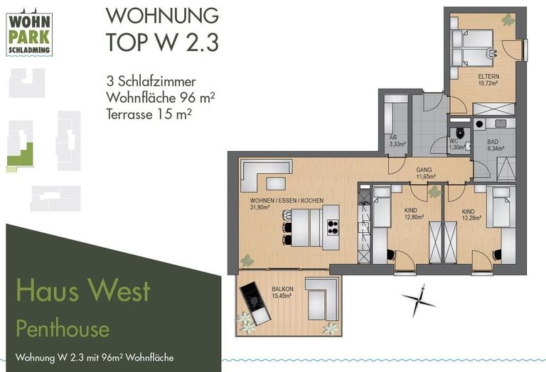 Wohnung W 2.3 Expose