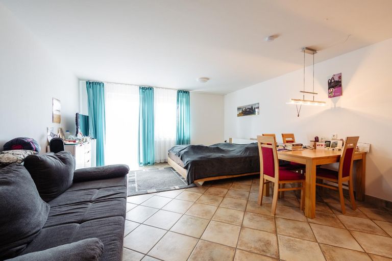 Wohn-/Koch-/Ess-/Schlafbereich