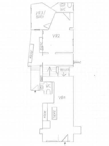 Plan-Handskizze