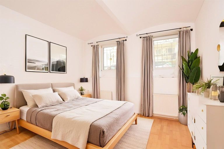 Schlafzimmer (virtuell eingerichtet)