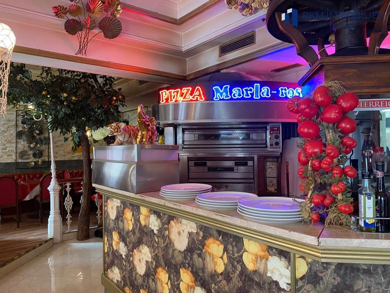 Pizzeria-Bereich