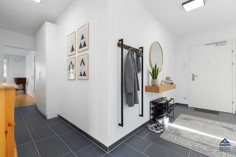 Vorraum - Möbel und Dekoration KI-generiert