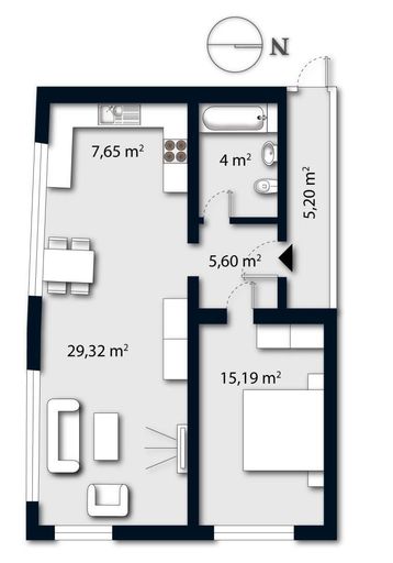Grundrissplan