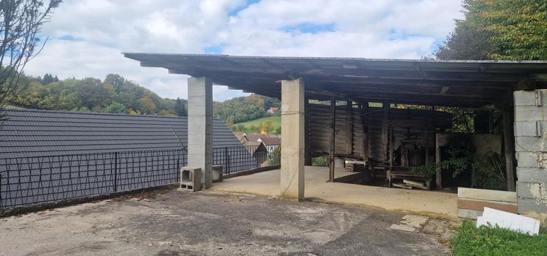 Nebengebäude von oben