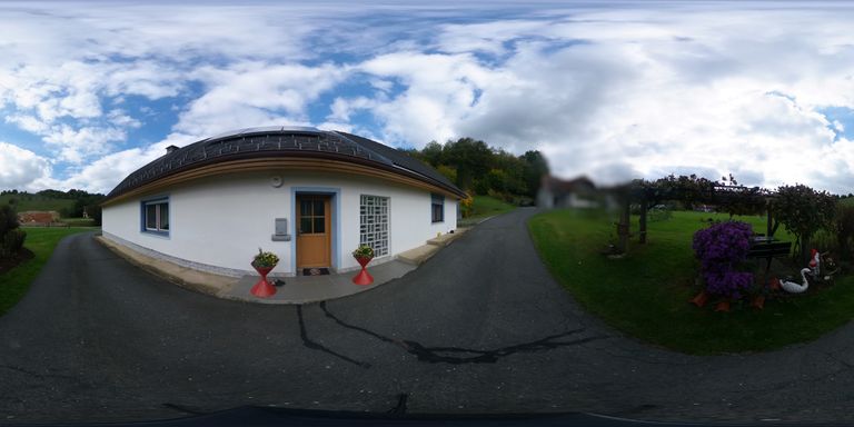 360° Ansicht Hauseingang