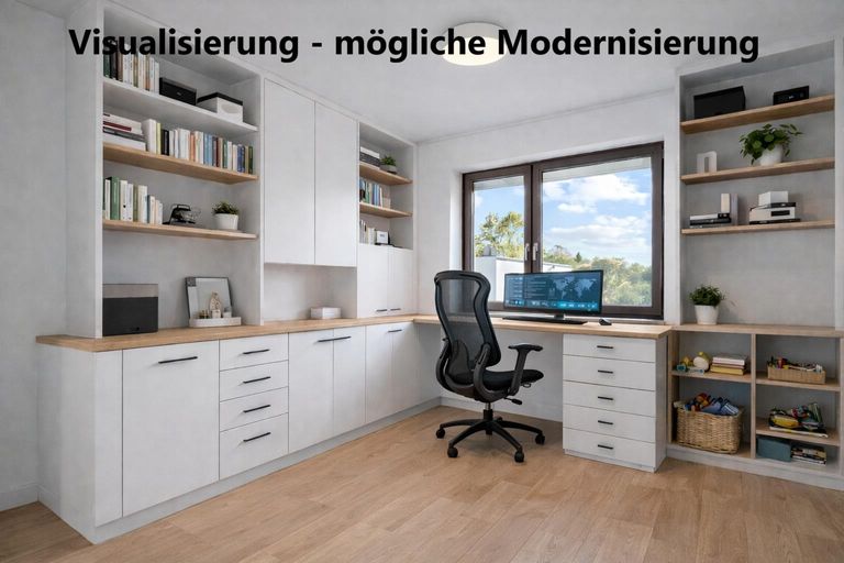 16 EFH 2103 - Schlafbereich 2 Visualisierung Büro