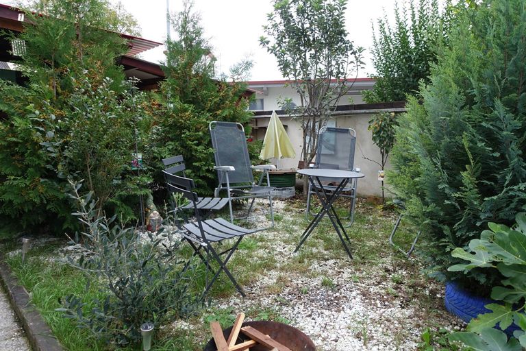 Sitzbereich im Grünen