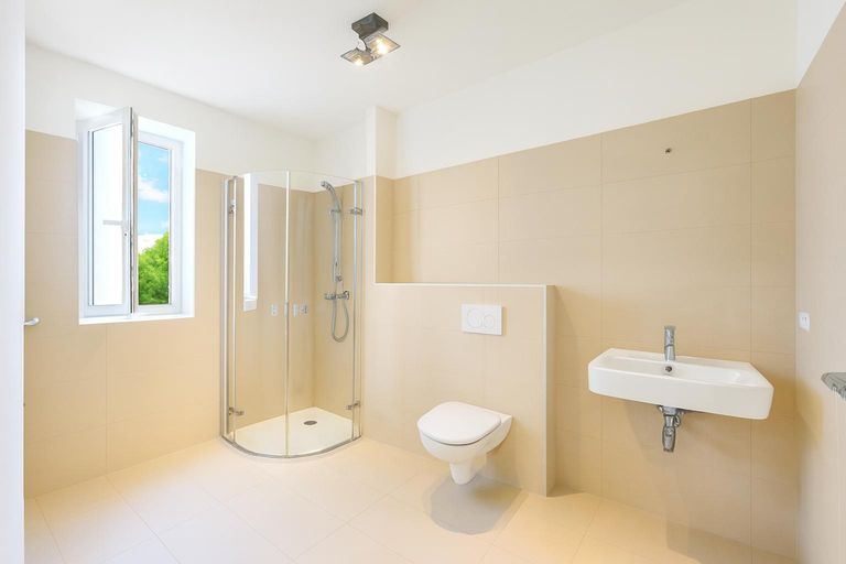 Badezimmer mit WC
