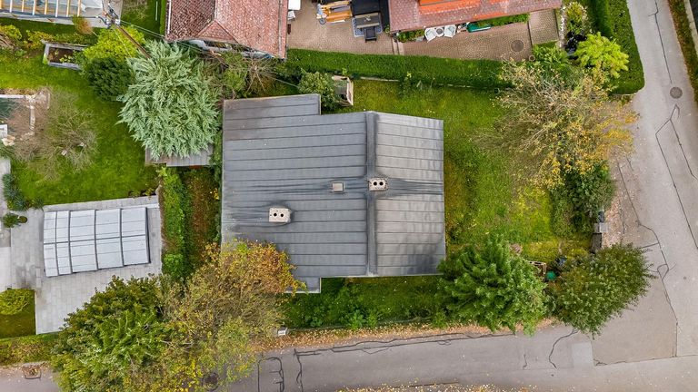 Drohnenaufnahmen des Grundstückes