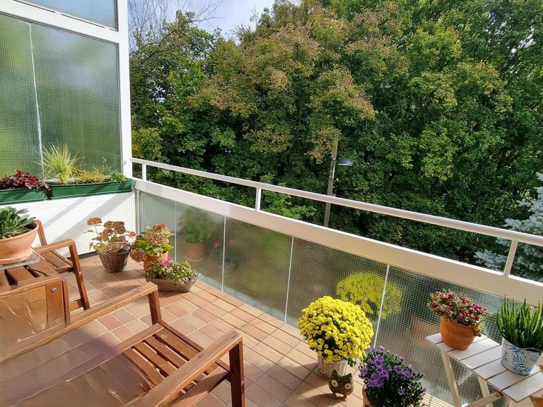 Loggia beim Essbereich