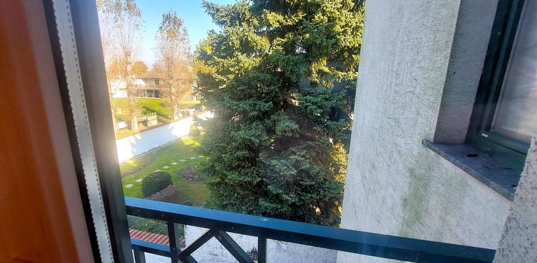 Blick aus dem Fenster