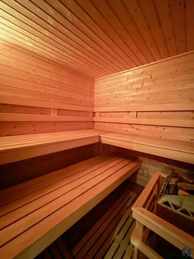 Sauna im Keller