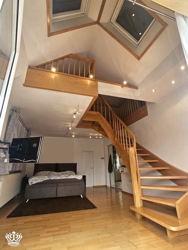 Master-Bedroom 1.OG Ansicht 2 mit offener Galerie