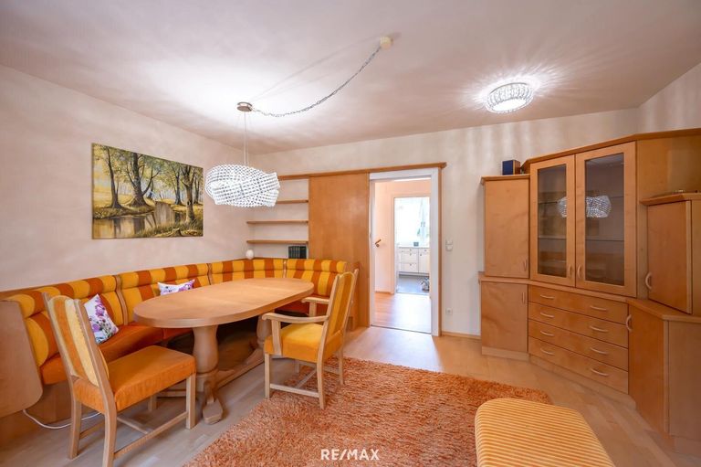 Essecke im Wohnbereich