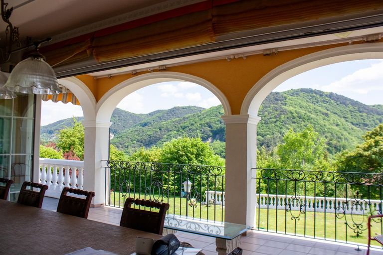 Ausblick vom Speisezimmer