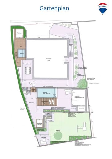 Gartenplan