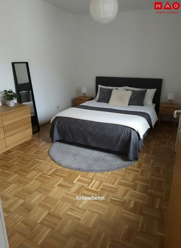 KI generiertes Schlafzimmer