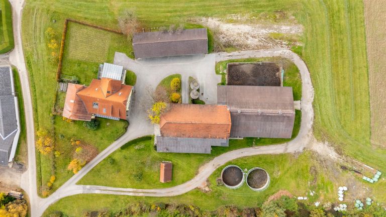 Vogelperspektive Liegenschaft