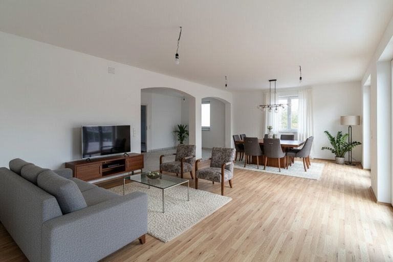 Wohnbereich: KI generiert Einrichtung