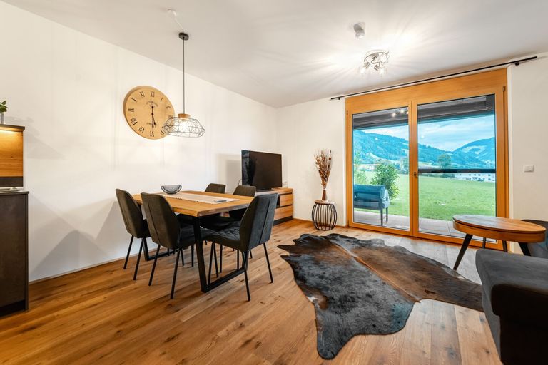 Wohnzimmer mit Ausblick