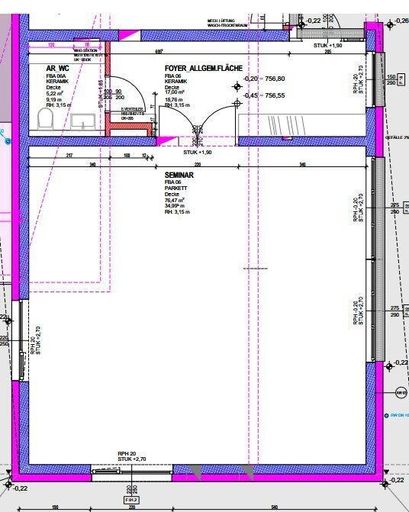 Grundrissplan_Seminarraum