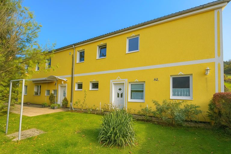 Beispiel nach Fassadenreinigung