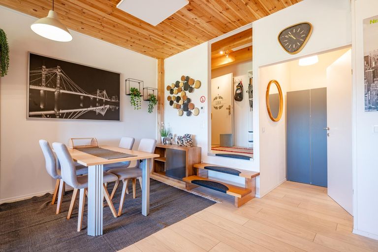 Essbereich und Eingang