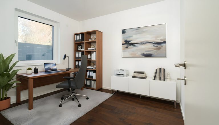 Erdgeschoss Büro / Zimmer 1 Beispielbild