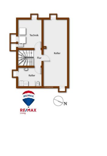 Grundriss für Kunde Kellergeschoss NEU