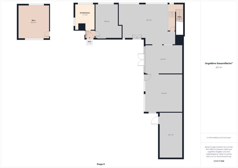 Grundriss Erdgeschoss