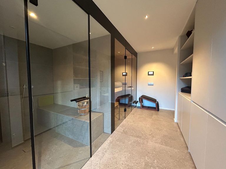 Saunaraum - Sanarium und Dampfbad