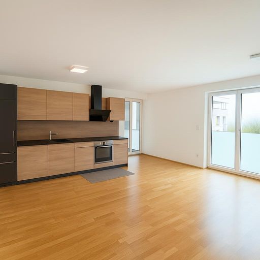 Kochen - Wohnen - Schlafen - KI bearbeitet