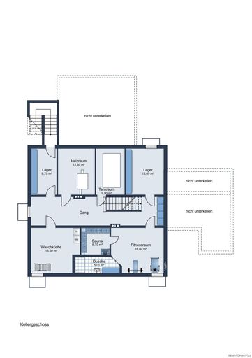 Keller Grundriss