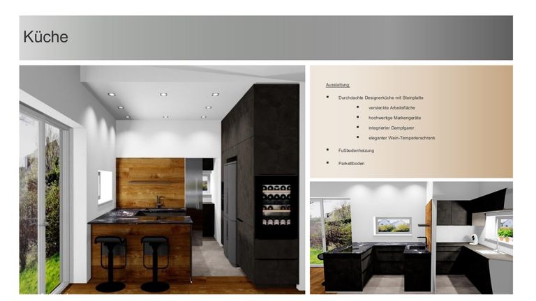EINRICHTUNGSVARIANTE KÜCHE