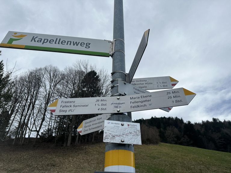Wanderwege vor der Tür