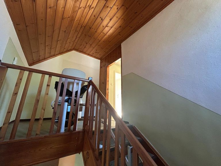 Stiege mit Treppenlift