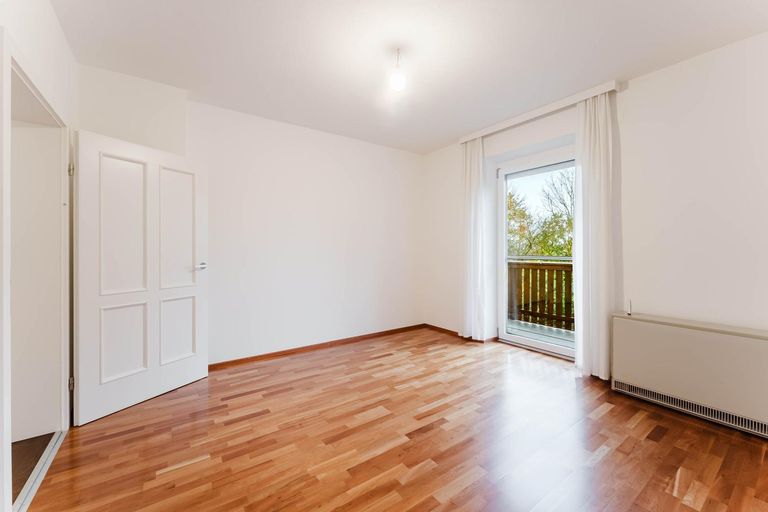 Innenansicht des Schlafzimmers im Erdgeschoss