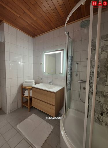 KI generiertes Badezimmer