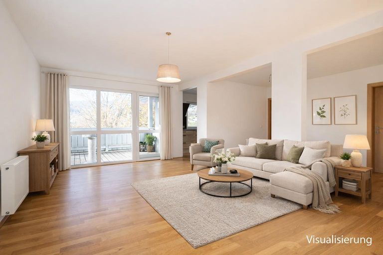 Visualisierung Wohnzimmer