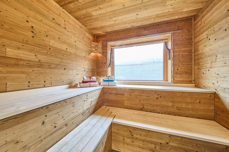 Saunabereich Obergeschoss