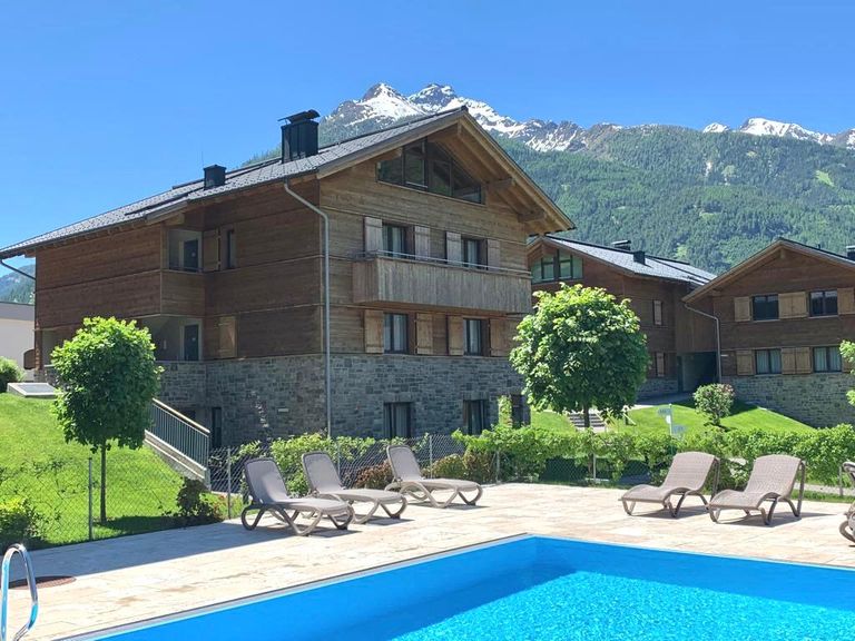 alpine Ferienwohnung mit Garten & Pool