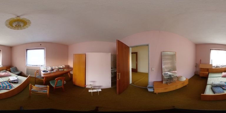 360° Schlafzimmer